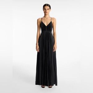 NWT A.L.C. Aries Floor-Length Pleated Gown - never worn